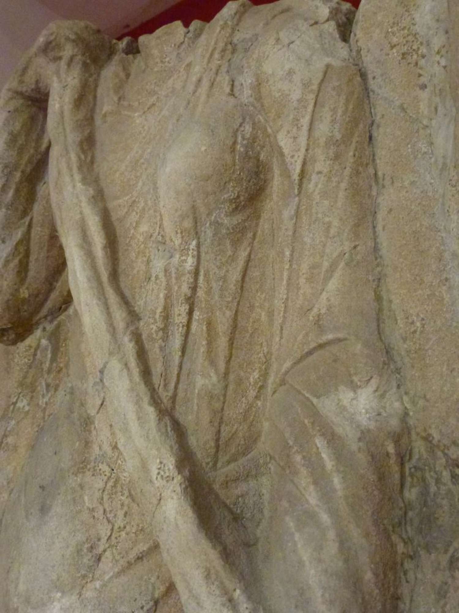 Stato di conservazione prima del restauro. Particolare